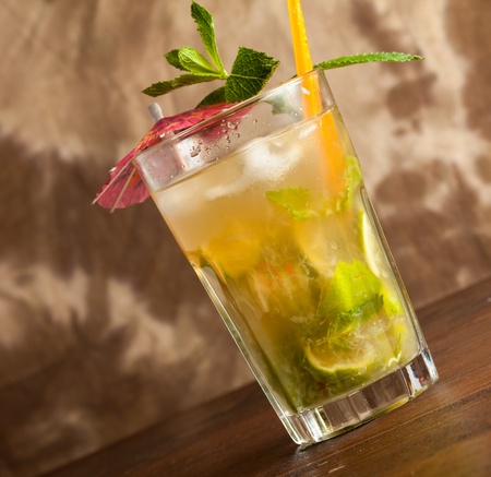mojito cocktailの写真素材