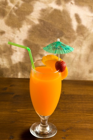 orange cocktailの写真素材