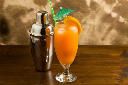 orange cocktailの写真素材