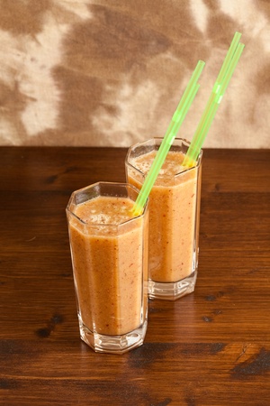 fruit cocktail の写真素材