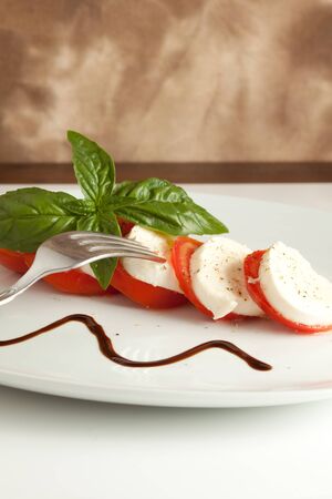 Tomatoe Mozzarella - Capreseの写真素材
