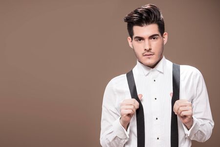 Portrait of hipsterの写真素材