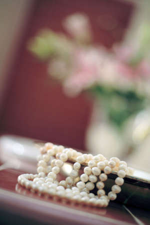 luxury accessory - view of jewellery closeup