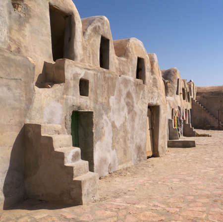 granary of medenine - tunisia - mediterraneanの写真素材