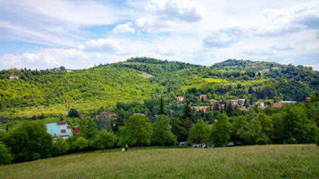 Bolognese hills landscapeの写真素材