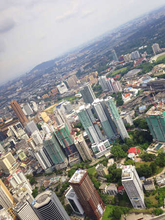 Kuala Lumpur city viewの素材