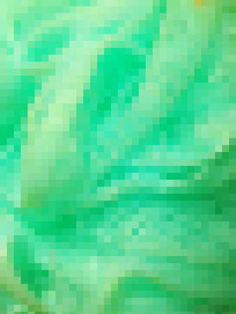 Mosaic effect green background の素材