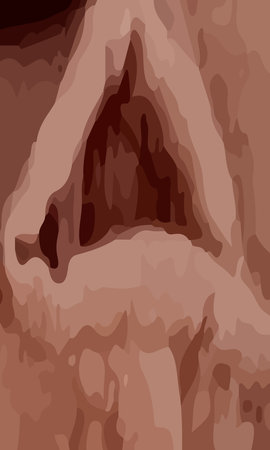 Aesthetic brown abstract backgroundのイラスト素材