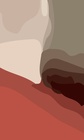 Aesthetic colorful abstract background with copy space area. Suitable for poster and bannerのイラスト素材