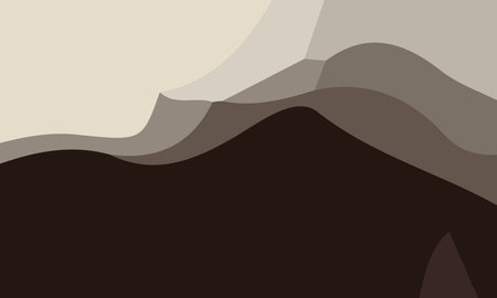Aesthetic brown abstract background with copy space area. Suitable for poster and bannerのイラスト素材