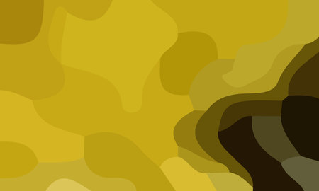 Aesthetic yellow abstract background with copy space area. Suitable for poster and bannerのイラスト素材