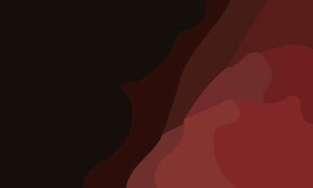 Aesthetic red abstract background with copy space area. Suitable for poster and bannerのイラスト素材