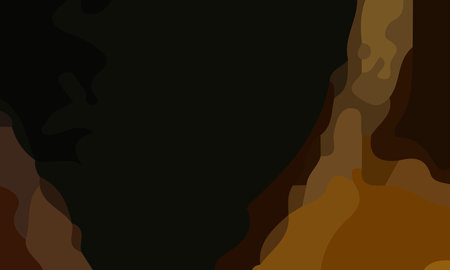 Aesthetic brown abstract background with copy space area. Suitable for poster and bannerのイラスト素材