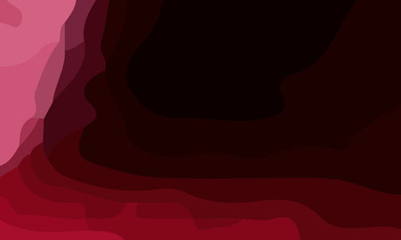Aesthetic red abstract background with copy space area. Suitable for poster and bannerのイラスト素材