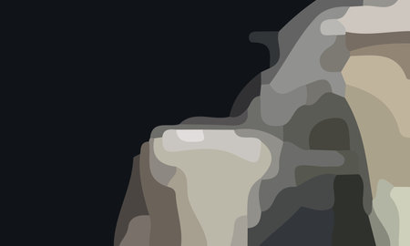 Aesthetic brown abstract background with copy space area. Suitable for poster and bannerのイラスト素材