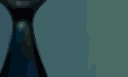 Aesthetic blue abstract background with copy space area. Suitable for poster and bannerのイラスト素材