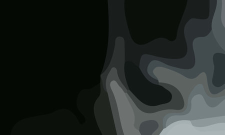 Aesthetic gray abstract background with copy space area. Suitable for poster and bannerのイラスト素材