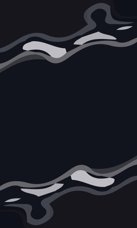 Aesthetic monochrome abstract background with copy space area. Suitable for poster and bannerのイラスト素材