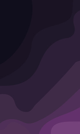 Aesthetic abstract art with a combination of shapes and purple colors. Suitable for background and...