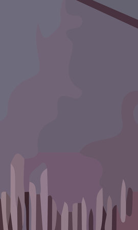 Aesthetic abstract art with a combination of shapes and red colors. Suitable for background and posterのイラスト素材