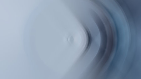 abstract background with smooth lines in blue and gray colors, radial blur