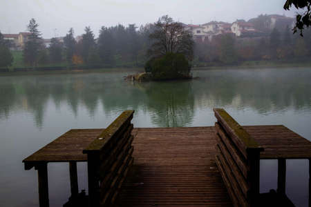 wonderful lakeの写真素材