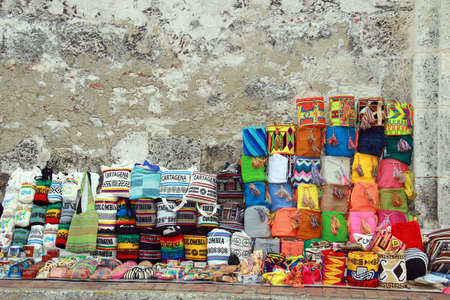 Colombian aboriginal bagsの写真素材