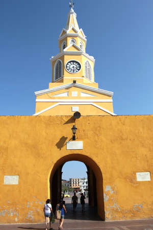 Clock tower entryの写真素材