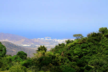 Santa Marta viewed from mountainside