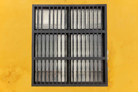 stylish colonial style windowの写真素材