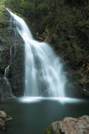 Xorroxin waterfall in Navarre Erratzuの写真素材