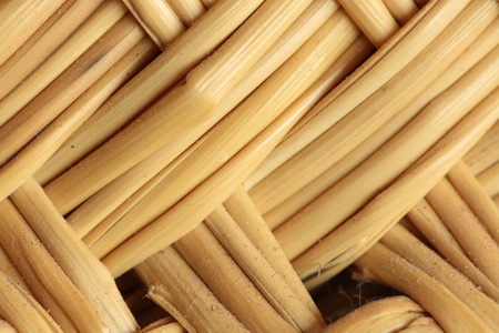 Esparto handmade braid detail photographed closeの写真素材