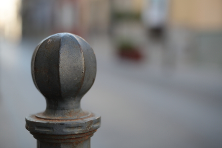 detail of a pivot on a street in Catral, Alicante, Spain