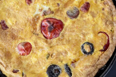 Rice with crust, dish typical of Elche in Alicante province, Spain.の写真素材