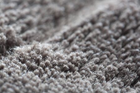 Texture of a synthetic blanket. Horizontal shot with natural light.の写真素材