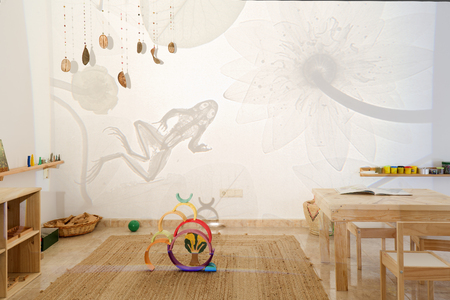 Living and active education space in Alicante, Spain.のeditorial素材