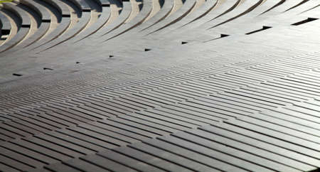 Seats against the light of the auditorium of San Felipeの写真素材