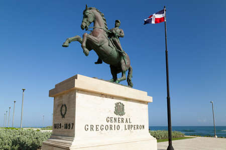 Statue of Gregory Luperonの写真素材