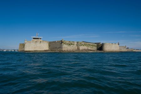 St Louis Fortress in Brittany, Franceの写真素材