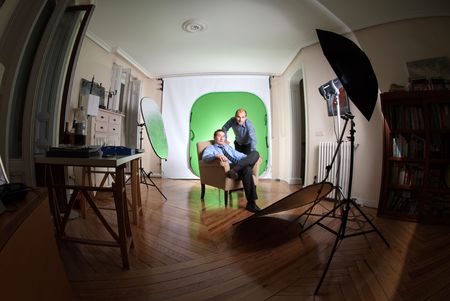 Shot of a shooting sessionの写真素材