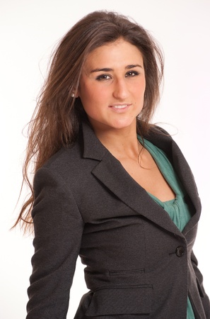 
Portrait of a young brunette in business clothes
の写真素材