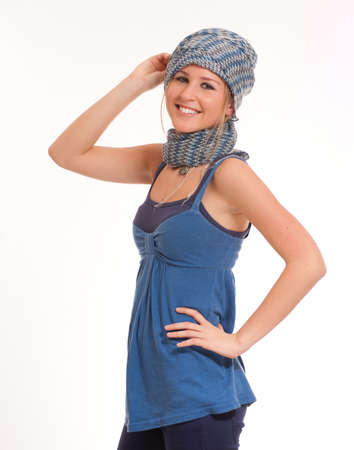 
Portrait of a cute female teenager with a head scarf
の写真素材