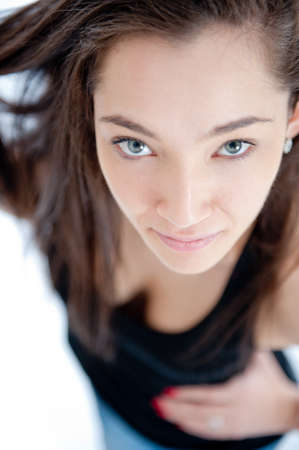 
Close-up portrait of a young fresh beauty

の写真素材