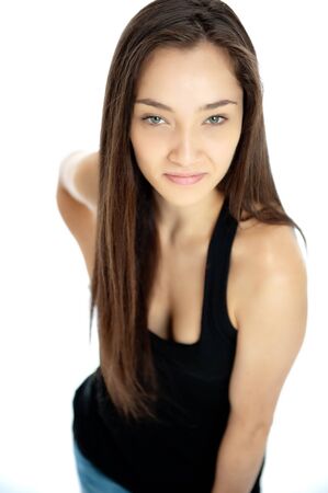 

Portrait of an exotic young beauty in a black tank top

の写真素材