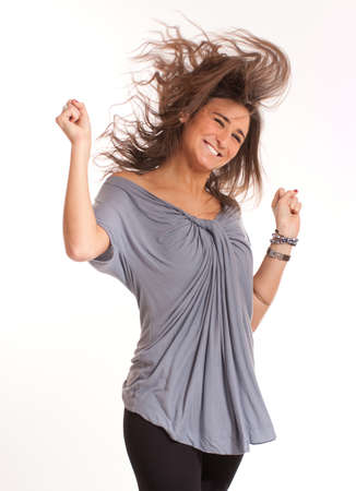 

Isolated portrait of a extremely pleased young brunette





の写真素材
