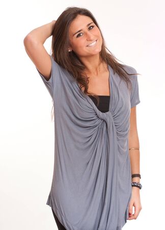 
Portrait of an attractive young brunette in casual clothes
の写真素材