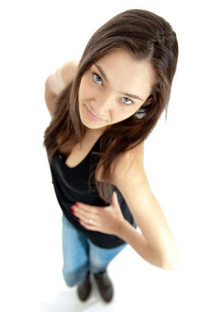 
Aerial view of an exotic young beauty in a black tank top

の写真素材