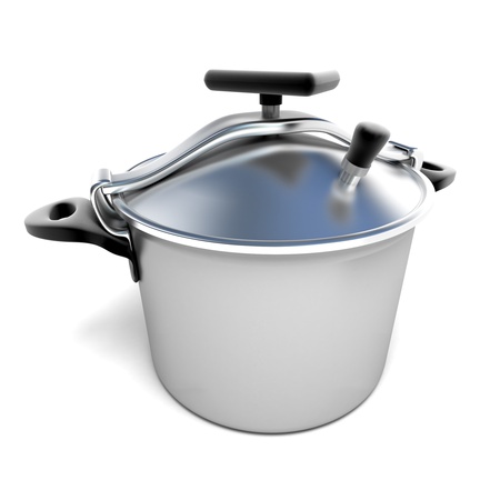 
3D rendering of a pressure cooker
の写真素材