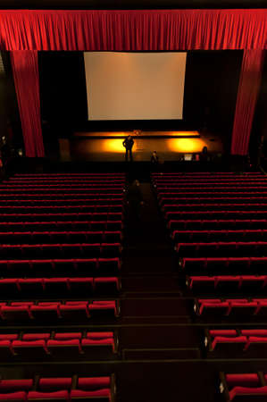 Theater before the concertの写真素材