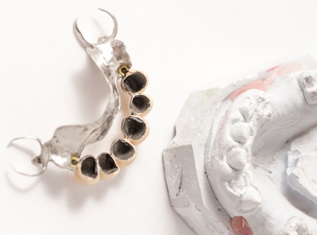 Dental Prothetic laboratory, technical shotsの写真素材